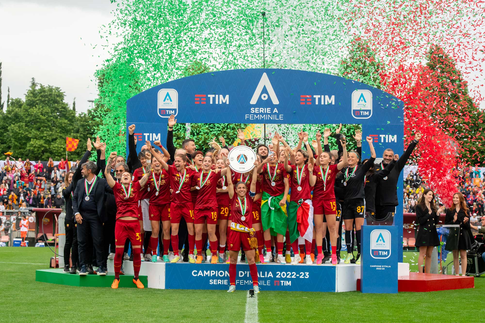 AS Roma Femminile Scudetto 2022-2023