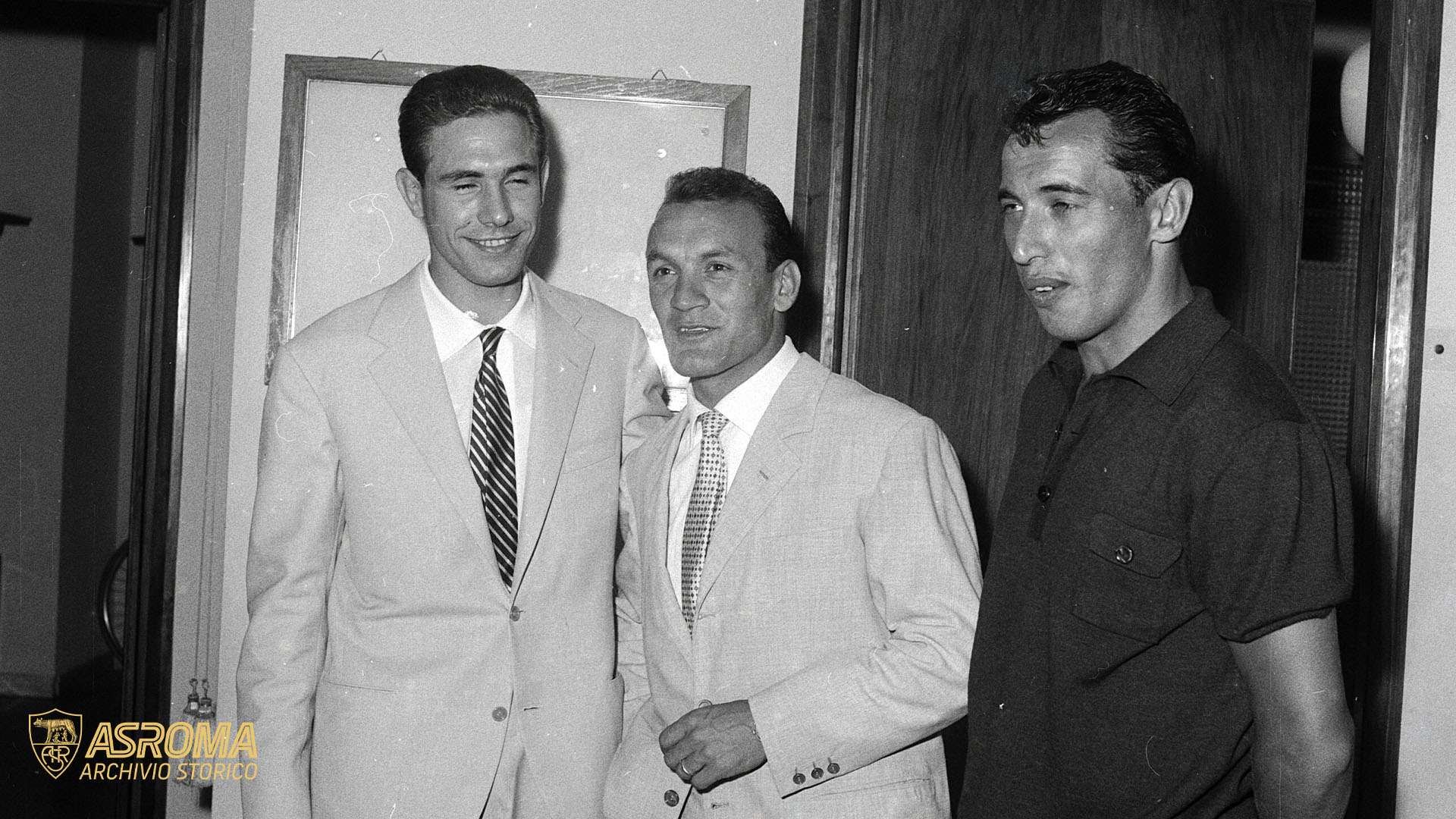From left, Sergio Carpanesi with Losi and Paolo Pestrin