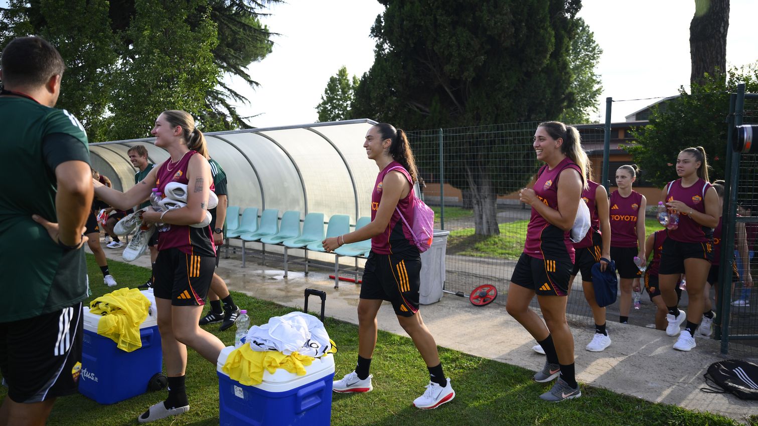 As Roma Gallery Image - Femminile: primo allenamento